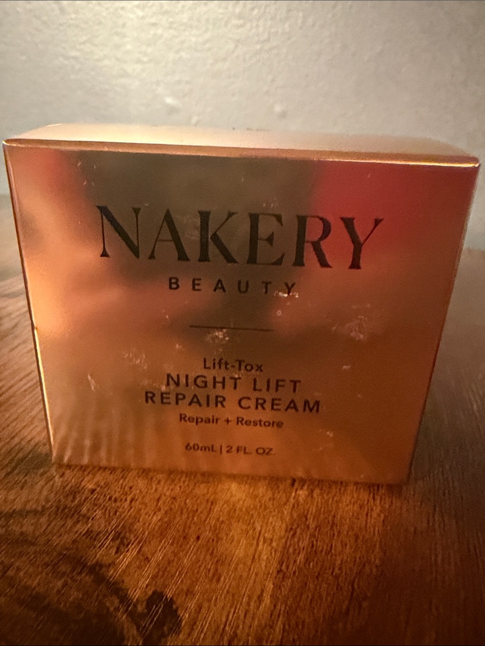 Nakery Beauty Night Lift Repair Cream — New in Box
